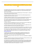 Microsoft Azure Fundamentals AZ-900 Practice Exam 1