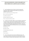 NR 324 EXAM REVIEW ATI RN FUNDAMENTALS PROCTORED FOCUS (DOWNLOAD TO SCORE A)