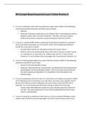 RN Concept Based Assessment Level 1 Online Practice A