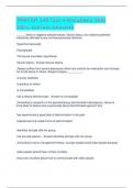 TPSYCH 345 Test 4 Questions With 100&percnt; Correct Answers