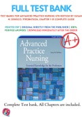 Test Banks For Advanced Practice Nursing 4th Edition by Susan M. DeNisco, 9781284176124, Chapter 1-31 Complete Guide