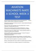 AVIATION MACHINISTS MATE A SCHOOL WEEK 3 TEST