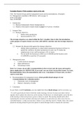 Unit 6: Principles of management exam structure activity 1 & 2