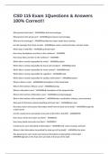 CSD 115 Exam 1Questions & Answers 100&percnt; Correct&excl;&excl;