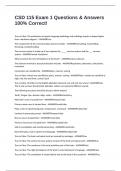 CSD 115 Exam 1 Questions & Answers 100&percnt; Correct&excl;