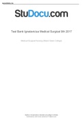 Test Bank Ignatavicius Medical Surgical 9th 2017&period;