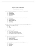 Oefentoets Inleiding in de Psychologie deeltentamen 2 (30 vragen)