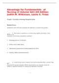 Advantage for Fundamentals   of Nursing (2 Volume Set) 4th Edition Judith M. Wilkinson, Leslie S. Treas
