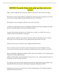 OB&sol;PEDS Paramedic fisdap study guide questions and correct  answers