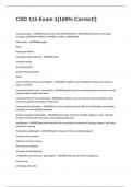 CSD 115 Exam 1&lpar;100&percnt; Correct&excl;&rpar;
