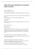 CSD 115 exam 4 Questions & Answers 100&percnt; Correct&excl;&excl;