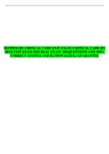  2023HESI RN CRITICAL CARE EXIT EXAM &sol;CRITICAL CARE RN HESI EXIT EXAM 2023 REAL EXAM  180 QUESTIONS AND 100&percnt; CORRECT ANSWES AND RATIONALES&sol;A&plus; GUARANTEE