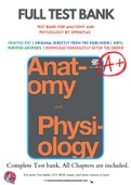 Test Bank For Anatomy and Physiology by OpenStax 9781938168130 Chapter 1-28 Complete Guide.
