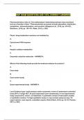 NNP EXAM QUESTIONS AND 100&percnt; CORRECT ANSWERS