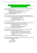 ATI Fundamentals 2019 Proctored Exam &vert; Fundamentals Proctored Exam