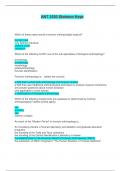 ANT 3520 Skeleton Keys &lpar;Quiz Questions and Answers to Study for Final&rpar;