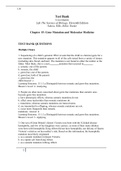 Test Bank to accompany Life The Science of Biology&comma; Eleventh Edition Sadava&comma; Hillis &comma;Heller&comma; Hacker