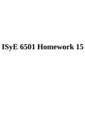 ISYE 6501 Homework 15 (ESSAY).