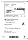 2023 Paper 1  Edexcel GCSE Maths Foundation Paper Mocks