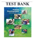 TEST BANK FOR HUMAN DEVELOPMENT A LIFE-SPAN VIEW 8TH EDITION ROBERT V.KAIL JOHN C.CAVANAUGH .ALL CHAPTERS COVERED