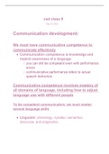 CSD146: Communication development
