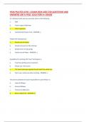 PEAK PILATES LEVEL 1 EXAM 2024-2025 250 QUESTIONS AND  ANSWERS 100 &percnt; PASS SOLUTION A&plus; GRADE
