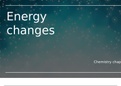AQA GCSE Chemistry Triple: Energy changes 