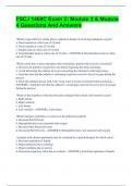 FSCJ 1460C Exam 2&colon; Module 3 & Module  4 Questions And Answers