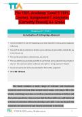 The TEFL Academy &lpar;Level 5 TEFL Course&rpar;&period; Assignment C complete&period; &lbrack;Correctly Passed&rsqb; A&plus; Grade&vert;&vert;Latest Update 2024