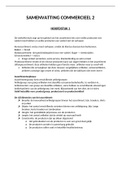 Samenvatting Commercieel 2 - deeltoets 1 &plus; 2