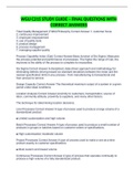 WGU C215 STUDY GUIDE &ndash; FINAL QUESTIONS WITH CORRECT ANSWERS