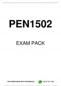 PEN1502 EXAM PACK 2025