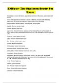 BMS 107  PACKAGED EXAMS WITH COMPLETE SOLUTION 