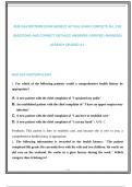 NUR 634 MIDTERM EXAM NEWEST ACTUAL EXAM COMPLETE ALL 100 QUESTIONS AND CORRECT DETAILED ANSWERS &lpar;VERIFIED ANSWERS&rpar; ALREADY GRADED A&plus;