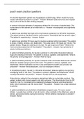 pysch exam practice questions  And Answers 2022&sol;2023