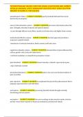 PATHOPHYSIOLOGY NEURO FUNCTION &lpar;EXAM 2&rpar; QUESTIONS AND CORRECT DETAILED ANSWERS LATEST DOWNLOAD 2024&sol;2025 BEST EXAM SOLUTION GRADED TO SCORE A&plus; FOR SUCCESS