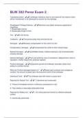BLW 302 Perez Exam 2 Questions And Answers Rated 100&percnt; Correct