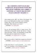BLS CERTIFICATION EXAM 2024  COMPLETE 150 QUESTIONS WITH 100&percnt;  DETAILED VERIFIED AND CORRECT ANSWERS ACCURATE BRAND-NEW EXAM ALREADY GRADED A&plus;