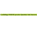 Cardiology FISDAP practice Question And Answers&period;