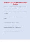 BUSA 2106 Final Exam With Solutions 100&percnt;  Complete