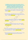 FLORIDA 240 LICENSE EXAM 2025 LATEST EXAM WITH 350 COMPLETE QUESTIONS AND CORRECT VERIFIED ANSWERS&vert;FL 240 HEALTH INSURANCE PRE-LICENSING EXAM&vert;ALREADY GRADED A&plus;&lpar;2025 NEW&excl;&rpar;