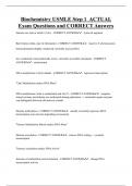 USMLE Step 1  Bundled Exam Questions and CORRECT Answers