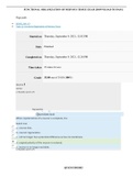 BIO201 Topic 11&colon; Functional Organization of Nervous Tissue&lbrack;ALL ANSWERS 100&percnt; CORRECT&rsqb;