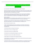 VATI Comprehensive Predictor NCLEX Questions And Answers&sol; Download 