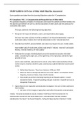 Summary NURS C475|Care of the older Adult study guide Objectives (complete) Latest 2022/2023.