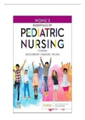 TEST BANK Wong's Essentials of Pediatric Nursing 11th Edition by Marilyn J. Hockenberry Chapter 1-31|Complete Guide A+