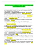 Navy E-6 PMKEE Leadership and Character Study Guide &lpar;answered&rpar; Summer 2022&period;