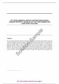 Case Solution for City Developments Limited&rsquo;s Internationalization Chinese Property Troubles Hit the Third Generation