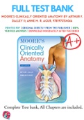 Test Banks For Moore's Clinically Oriented Anatomy by Arthur F&period; Dalley II&semi; Anne M&period; R&period; Agur&comma; 9781975154066&comma; Chapter 1-10 Complete Guide