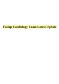 FISDAP Cardiology Exam Latest Update With 100&percnt;  Revised Questions and  Answers&period;